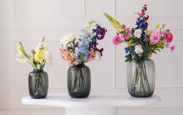 Zijden bloemen voor een sfeervol interieur