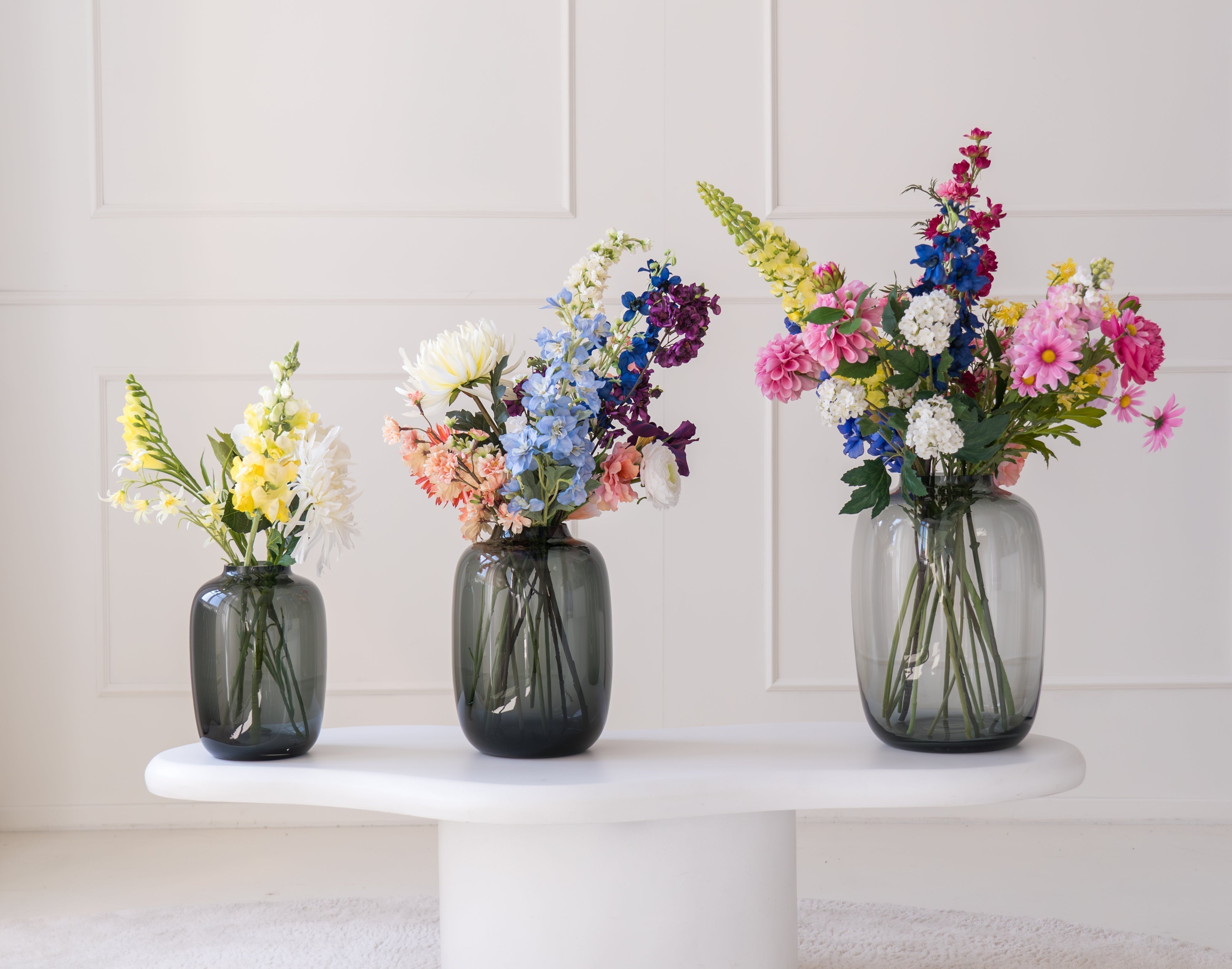 Zijden bloemen voor een sfeervol interieur