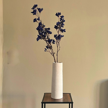 Zijdenbloemen blauwe bessentak