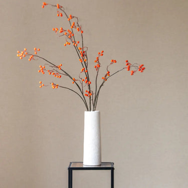 bessentak rood. kunsttakken rood. winter collectie zijden bloemen Flair Styling