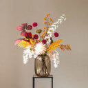 zijden boeket Liv. Een prachtige mix van volle en luchtige bloemen. Kwaliteits zijden bloemen