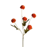 pompom kunsttak oranje natuurlijke uitstraling