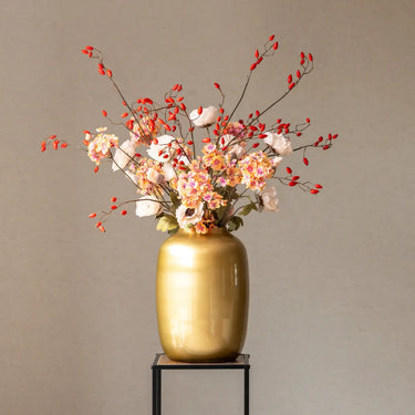 zijden boeket groot voor op kookeiland of in de woonkamer. 